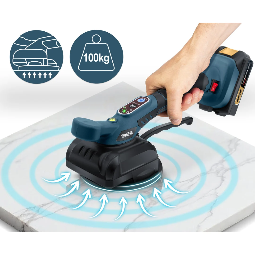 Humberg HM-160 električna vakuumska vibrirajuća vakuumska čašica za pločice do 100 kg_9