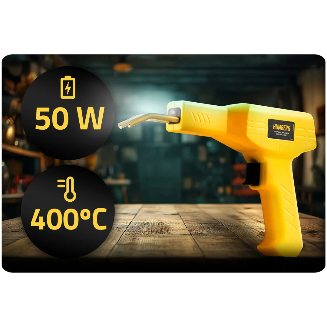 Humberg HM-292 50W aparat za zavarivanje plastike + 800 spajalica_10