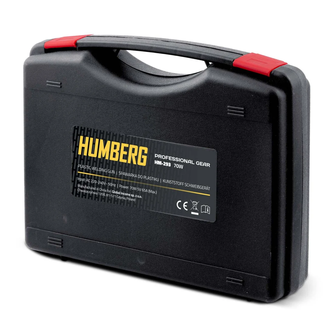 Humberg HM-293 70W aparat za zavarivanje plastike + 800 spajalica_6