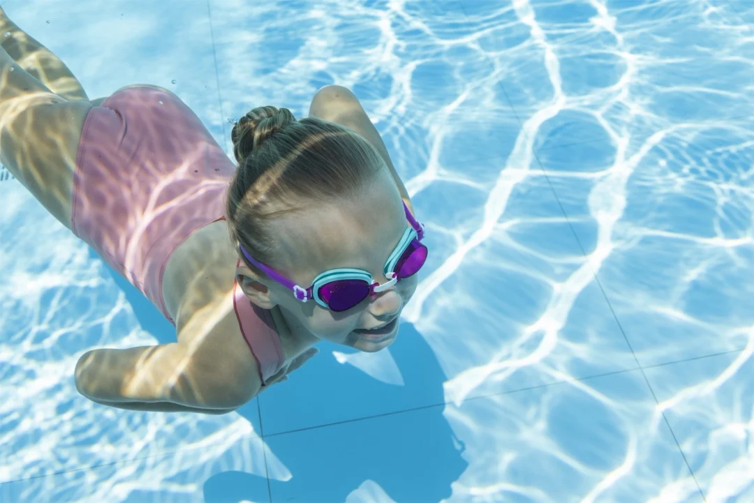 Hydro-Swim BESTWAY ljubičaste dječje naočale za plivanje_5