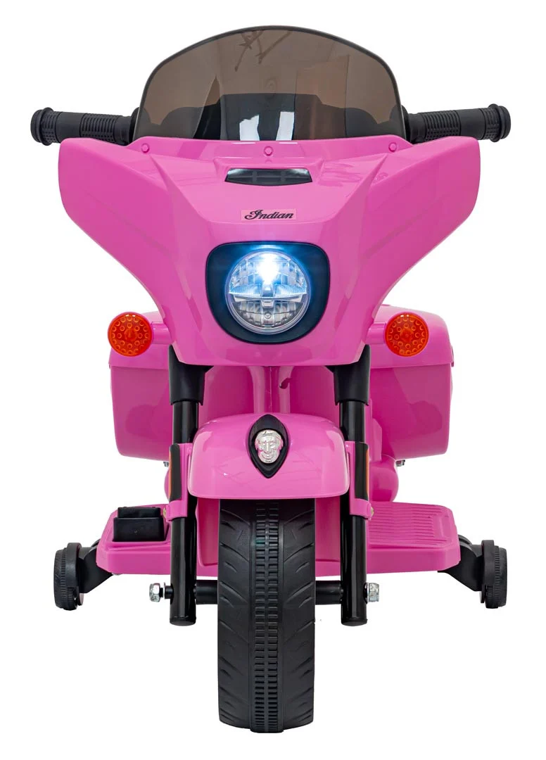 INDIJSKO ružičasto vozilo chopper motor na akumulator_4
