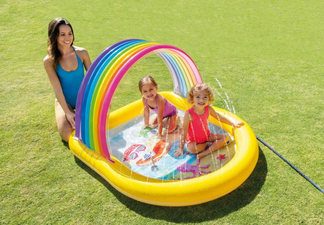 INTEX Joyful Rainbow bazen s krovom_2