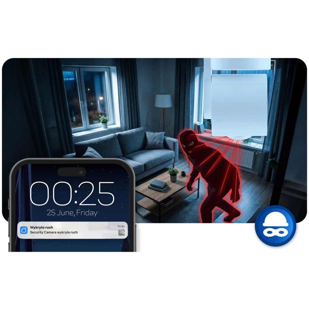 IP kamera 3MP rotirajući monitor za bebe Berdsen BD-942 bijela_12