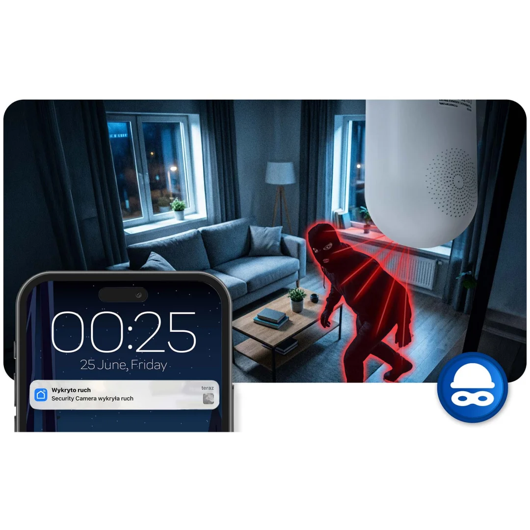 IP kamera 5MP rotirajući monitor za bebe Berdsen BD-941 bijela_11