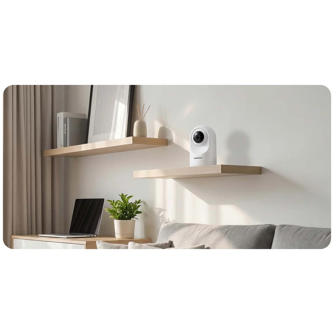 IP kamera 5MP rotirajući monitor za bebe Berdsen BD-941 bijela_4