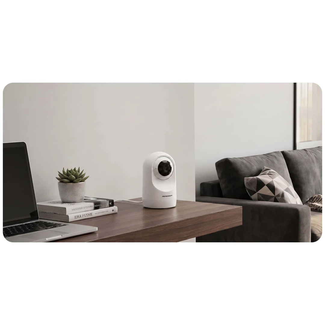 IP kamera 5MP rotirajući monitor za bebe Berdsen BD-941 bijela_5