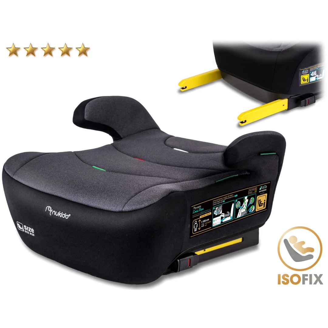 ISOFIX autosjedalo Nukido Louis 22–36 kg, siva, var. 710201_2