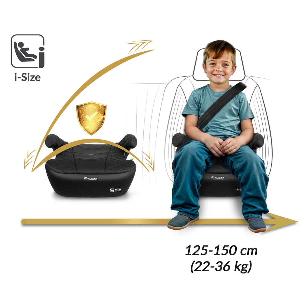 ISOFIX autosjedalo Nukido Louis 22–36 kg, siva_10