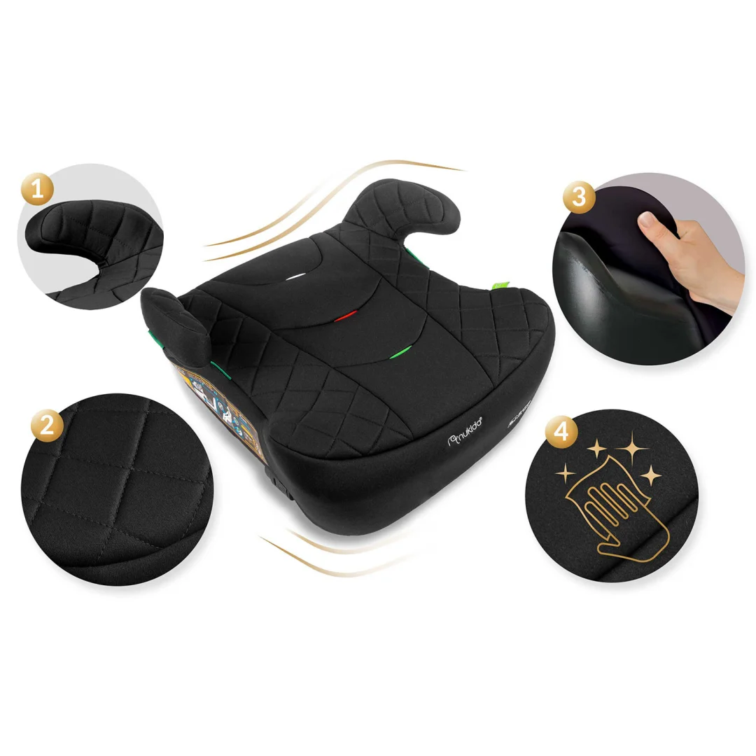ISOFIX autosjedalo Nukido Louis 22–36 kg, siva_2