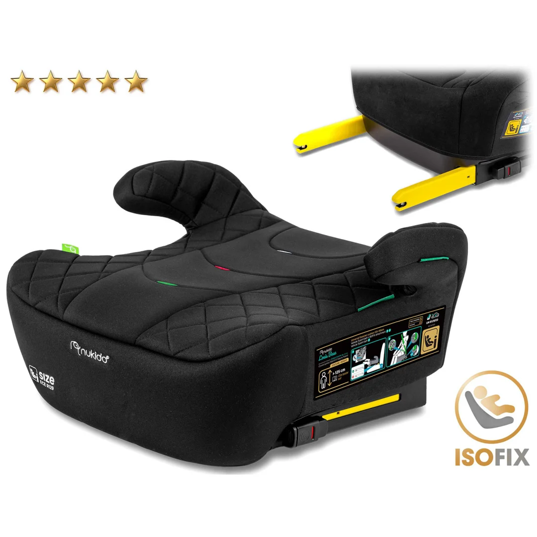ISOFIX autosjedalo Nukido Louis 22–36 kg, siva_3