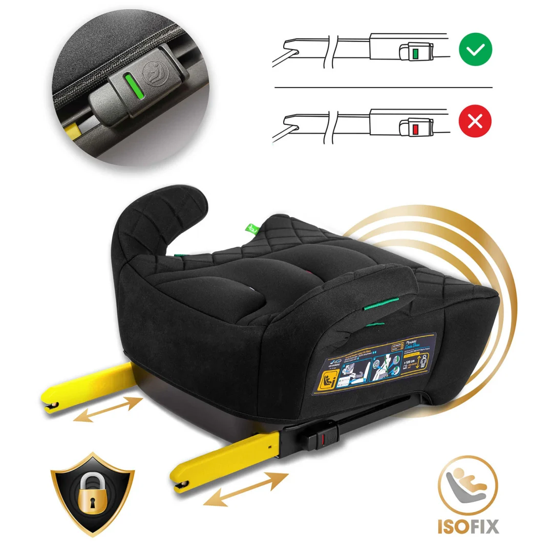 ISOFIX autosjedalo Nukido Louis 22–36 kg, siva_8