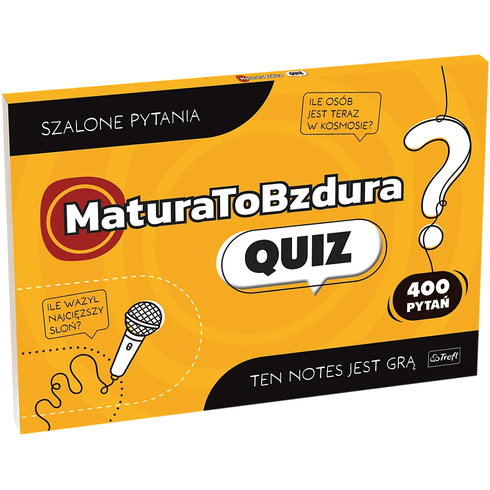 Igra MaturaToBzdura Quiz Trefl 30071_4