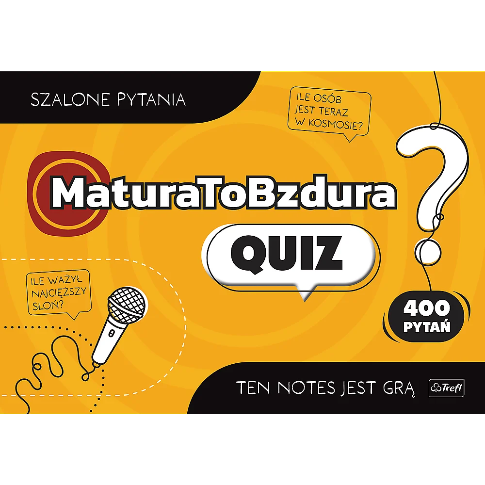 Igra MaturaToBzdura Quiz Trefl 30071_5