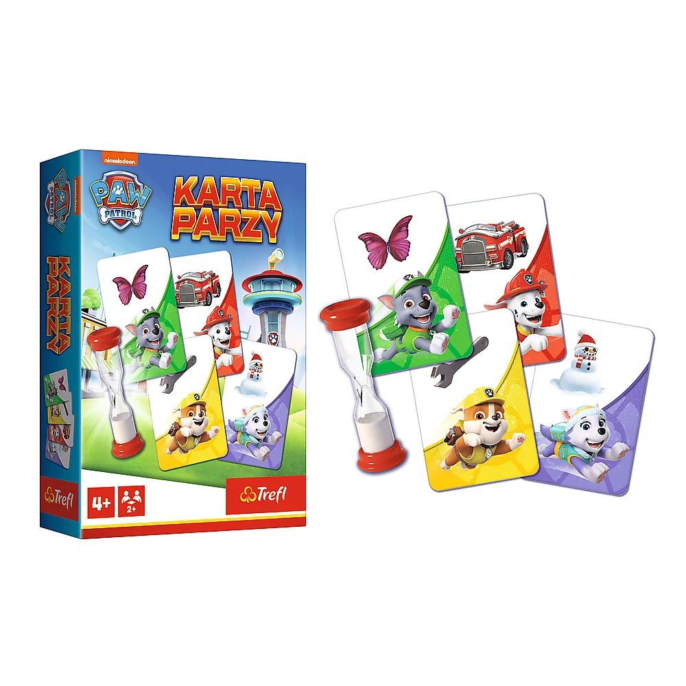 Igra s kartama Paw Patrol Pairs Trefl 02691_3