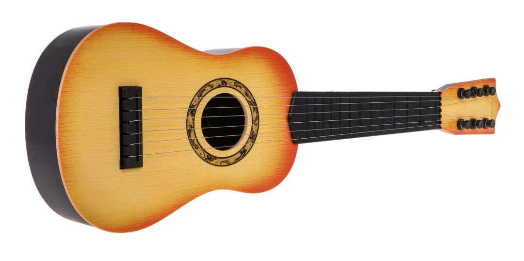 Igraća klasična gitara svijetlosmeđa 3+ 6 žica_4
