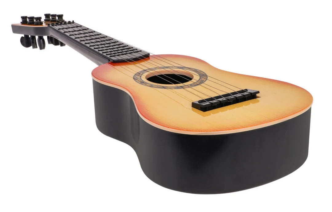 Igraća klasična gitara svijetlosmeđa 3+ 6 žica_6