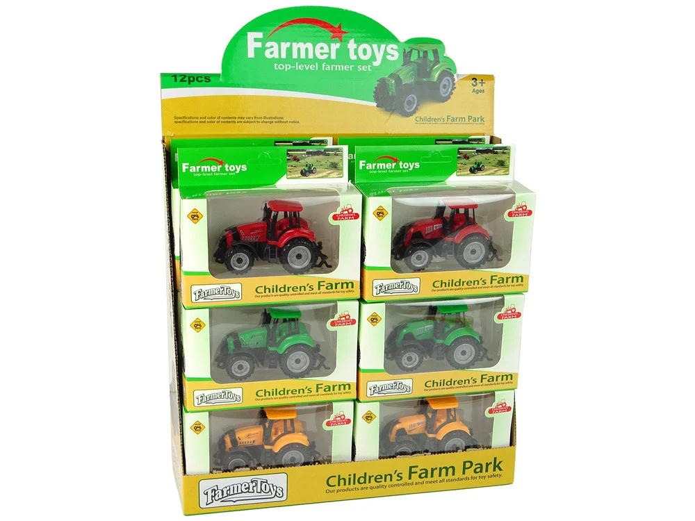 Igračka traktor s velikim kotačima, 3 boje_6