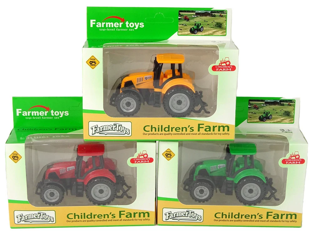 Igračka traktor s velikim kotačima, 3 boje_7