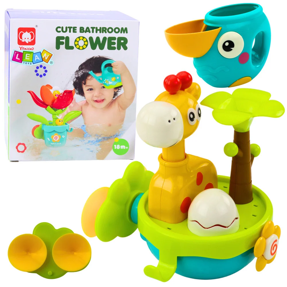 Igračka za kupanje žirafa s usisnim čašicama_1