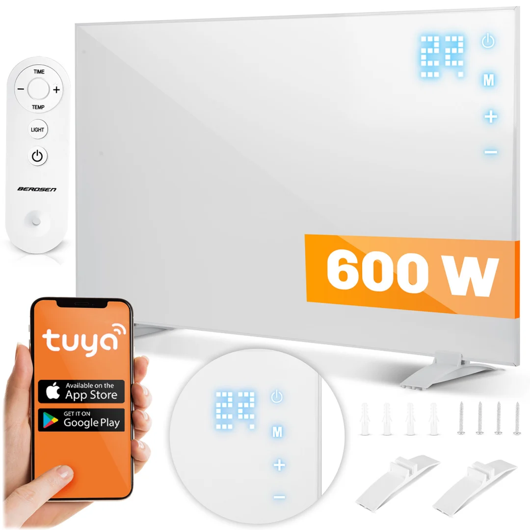 Infracrveni grijač 600W Berdsen BD-981 WiFi aplikacija za daljinsko upravljanje_16
