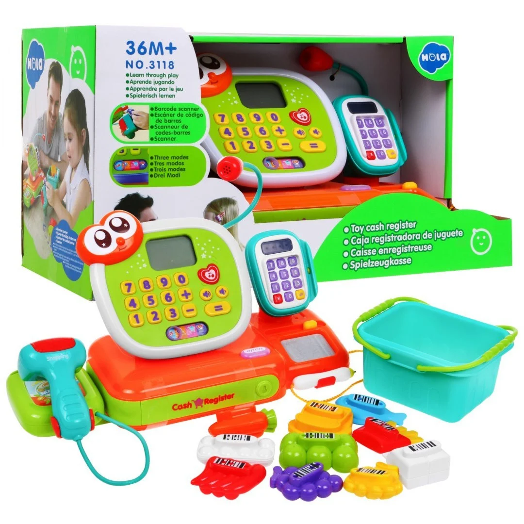 Interaktivna blagajna HOLA TOYS za učenje engleskog_1