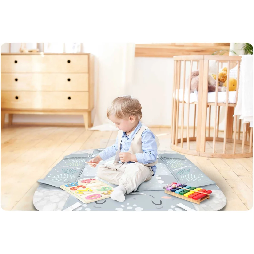 Interaktivna edukativna prostirka 110 x 100 cm Nessi Ricokids_11