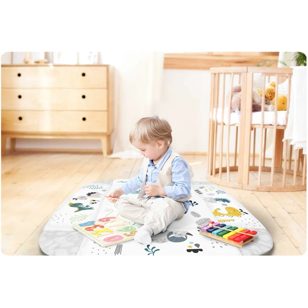 Interaktivna edukativna prostirka 110 x 100 cm Nessi Ricokids_12