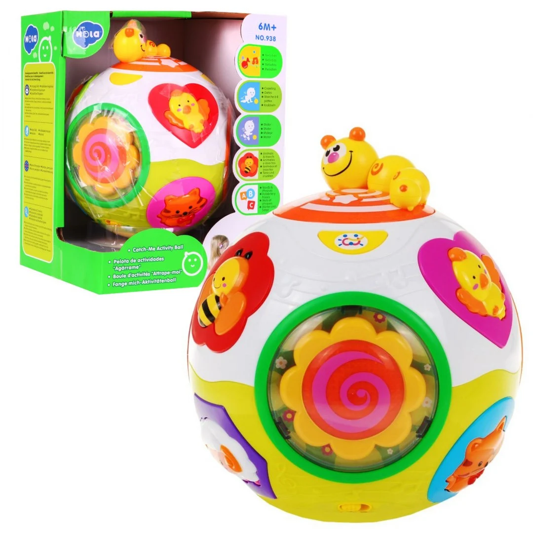 Interaktivna glazbena lopta Ø 15 cm za bebe 6m+_1