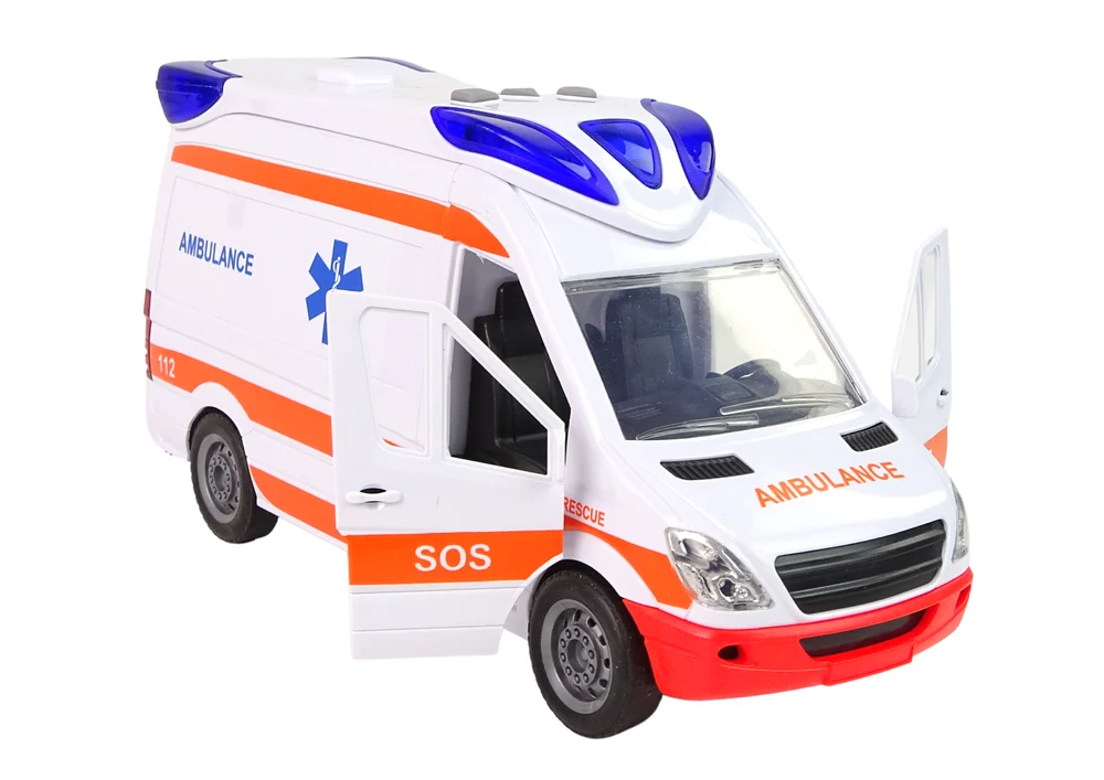 Interaktivna kola hitne pomoći s nosilima, svjetlo i zvuk_2