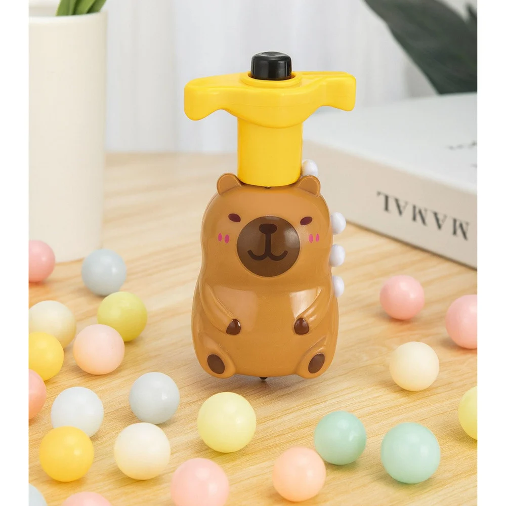 Interaktivna vrtuljka Capybara s LED svjetlima i melodijama 12,5 cm_5