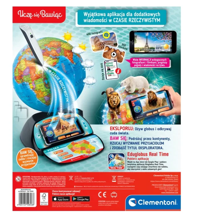 Interaktivni Eduglobus Clementoni 50848, poljski jezik_5