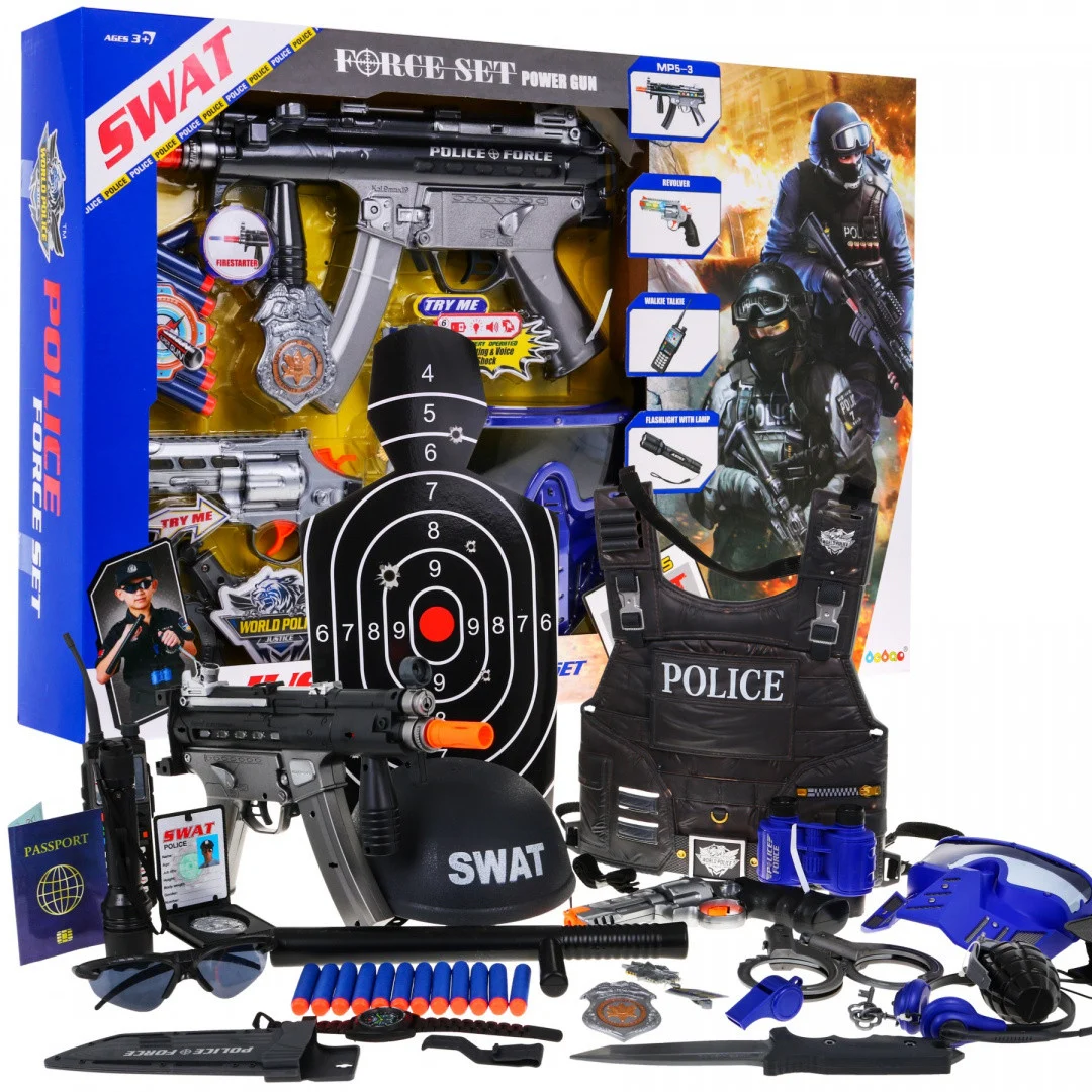 Interaktivni policajski set za djecu 3+_1
