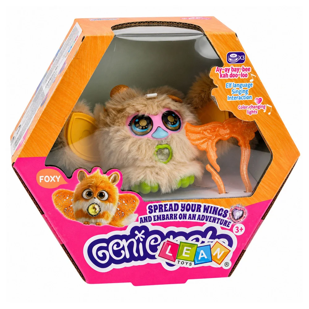 Interaktivni privjesak Genie Pets - bež boja_6