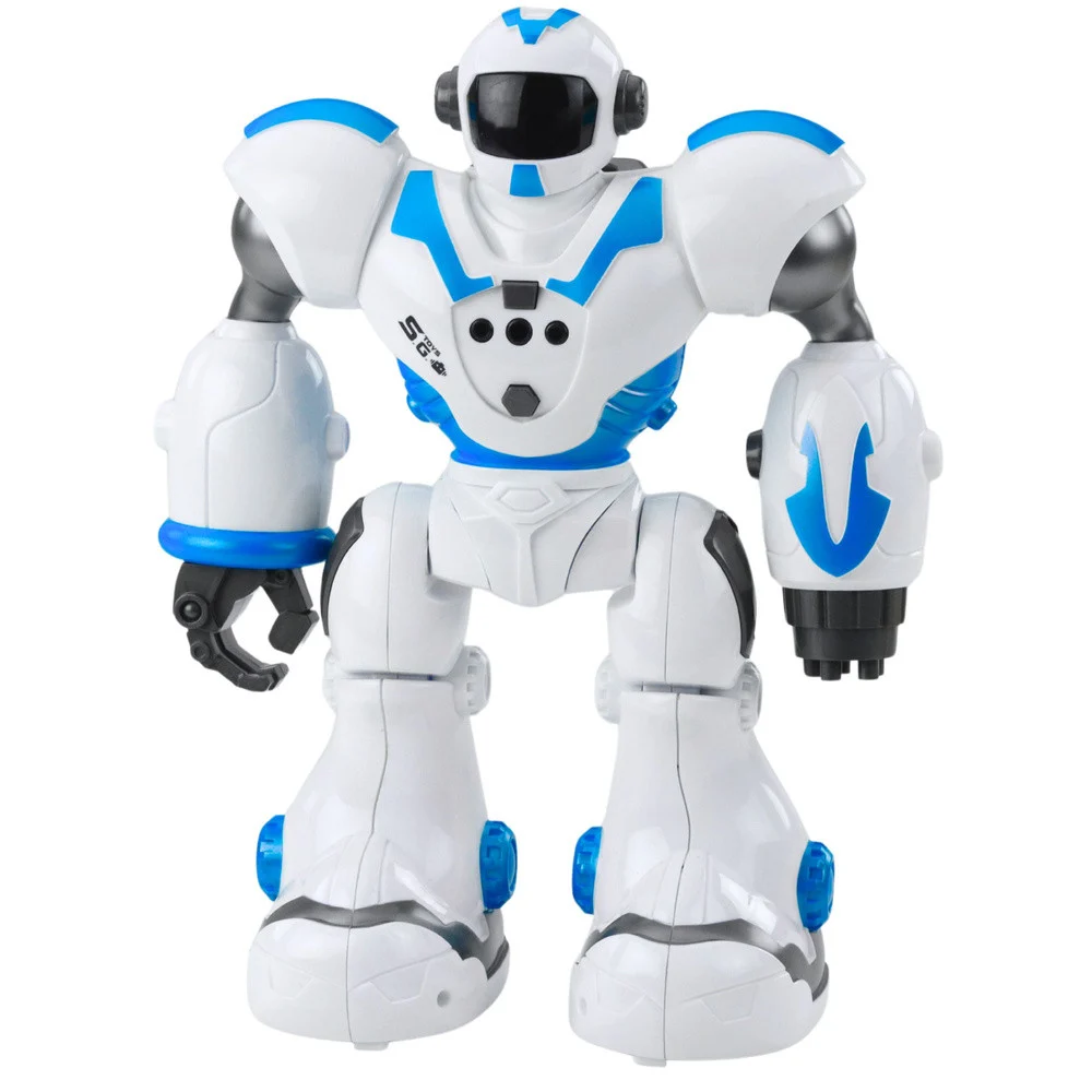 Interaktivni robot na daljinsko upravljanje RC 16 funkcija svjetla zvukovi plavo_2