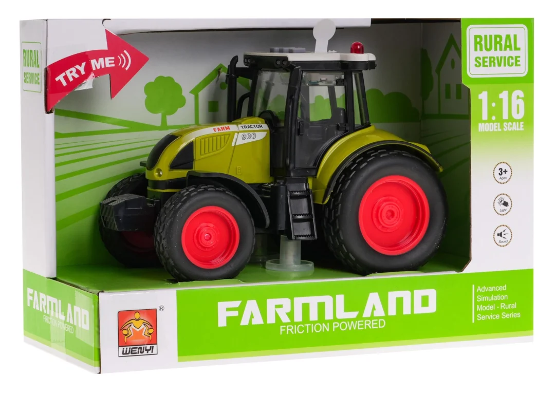 Interaktivni traktor 1:16 sa zvukom i svjetlom 3+_7
