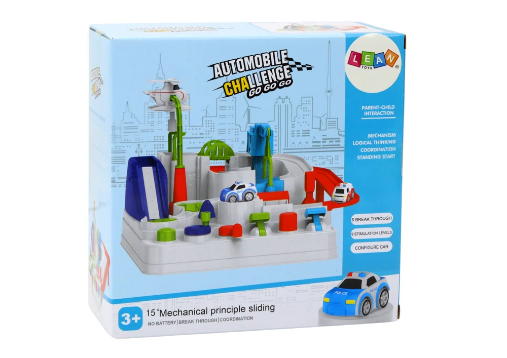 Interaktivno parkiranje s preprekama za dječje automobile_4