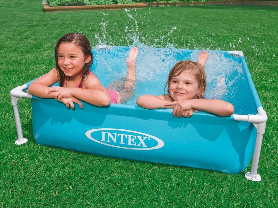 Intex 57173 mini dječji bazen s okvirom, tirkizni_2