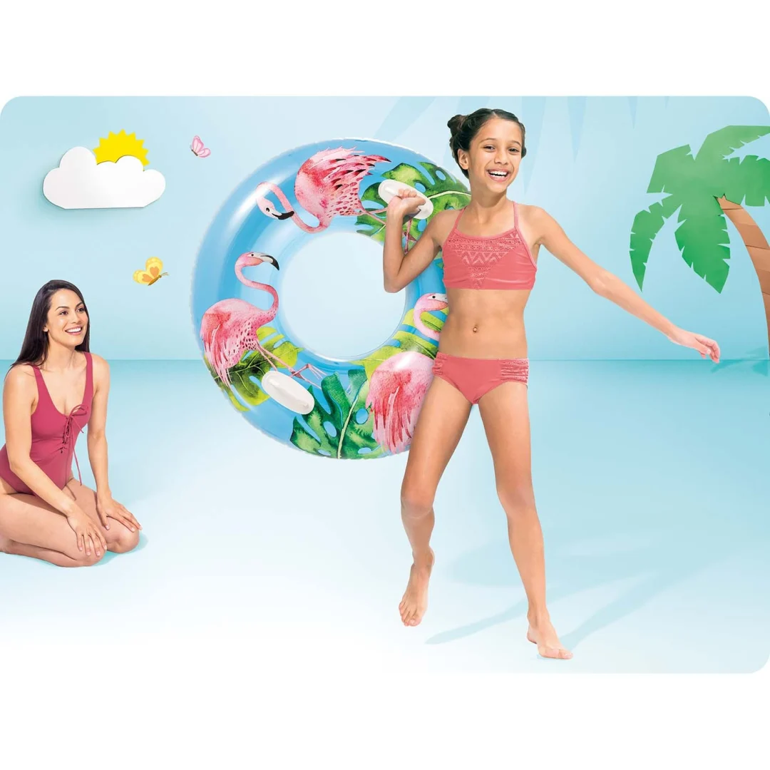Intex 58263 prsten za plivanje flamingo Ø 97 cm XL_3