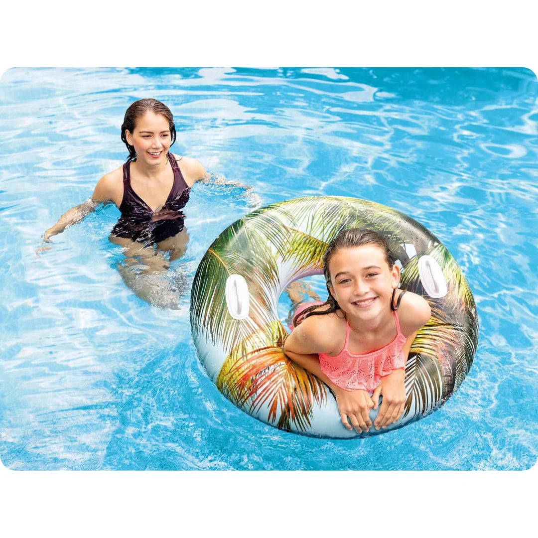 Intex 58263 prsten za plivanje zelena palma Ø 97 cm XL_2
