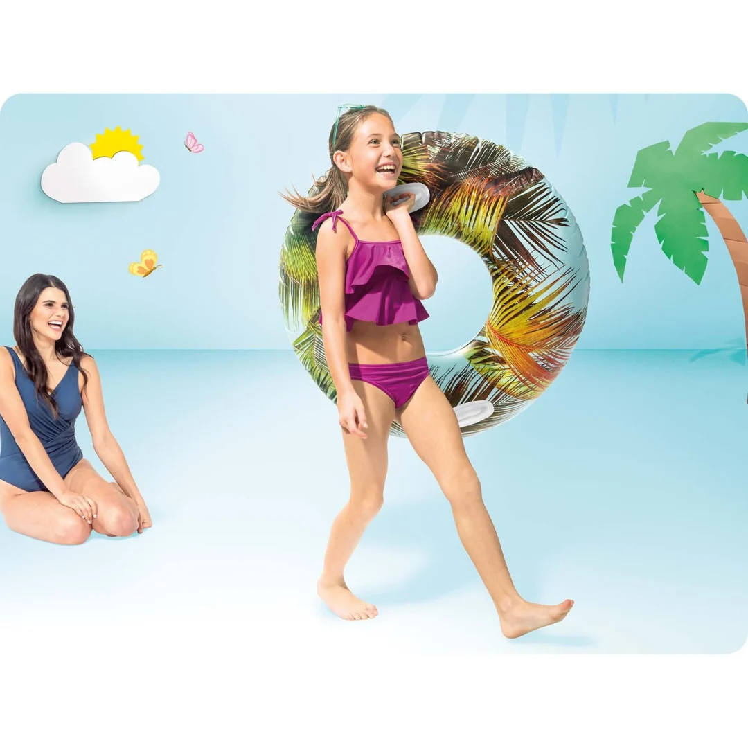 Intex 58263 prsten za plivanje zelena palma Ø 97 cm XL_3