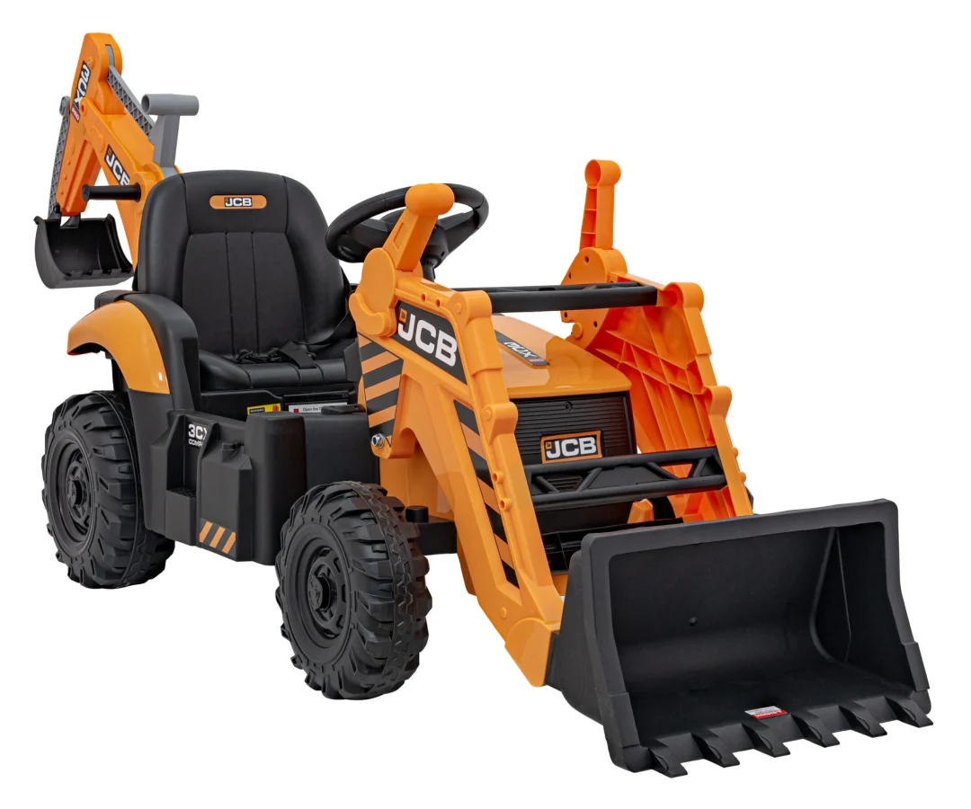 JCB bager 2 u 1 na akumulator žuti_5