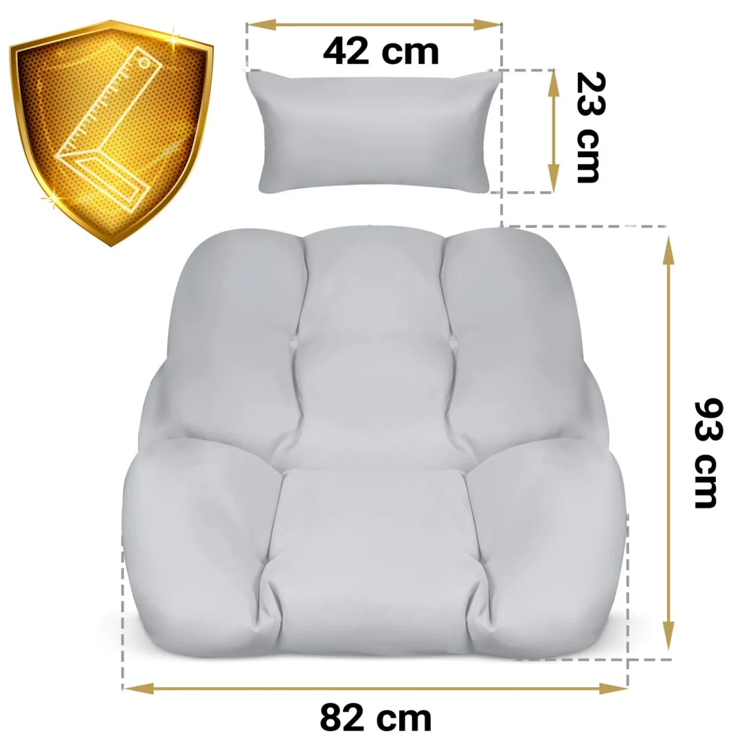 Jastuk za viseću stolicu Luisiana Sofotel, sivi (290495)_8