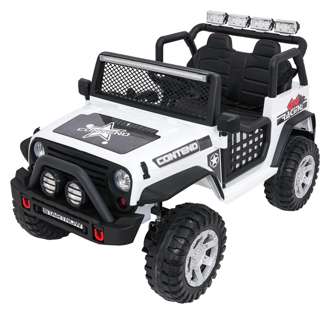Jeep BEAST 4x4 bijeli auto na akumulator_12