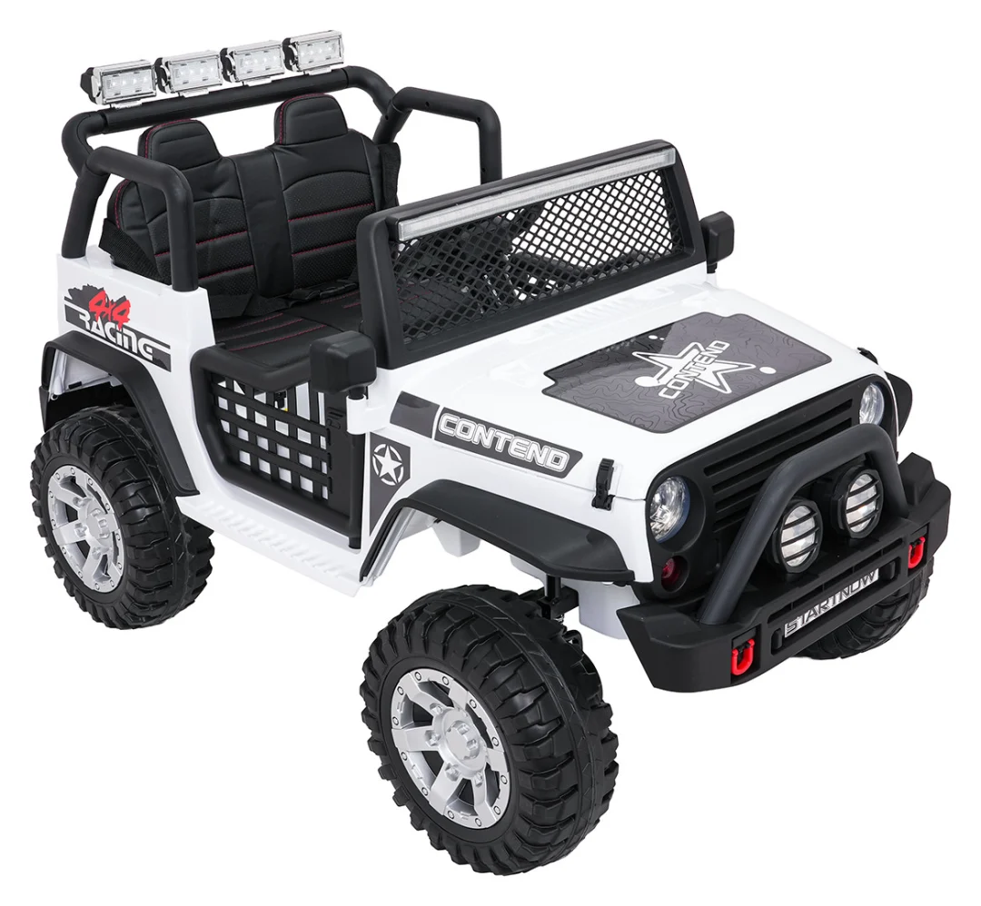 Jeep BEAST 4x4 bijeli auto na akumulator_13