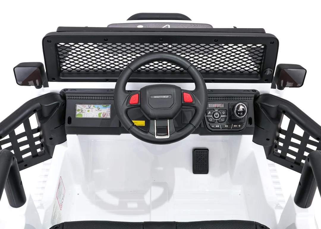 Jeep BEAST 4x4 bijeli auto na akumulator_15