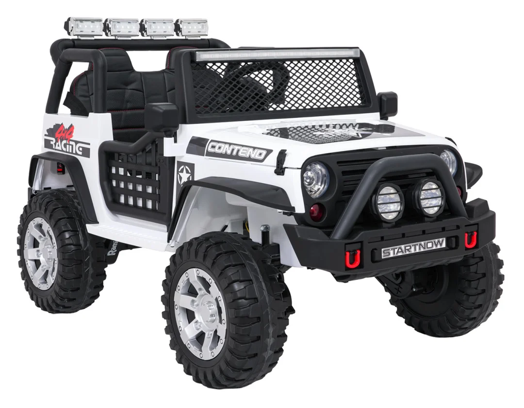 Jeep BEAST 4x4 bijeli auto na akumulator_4
