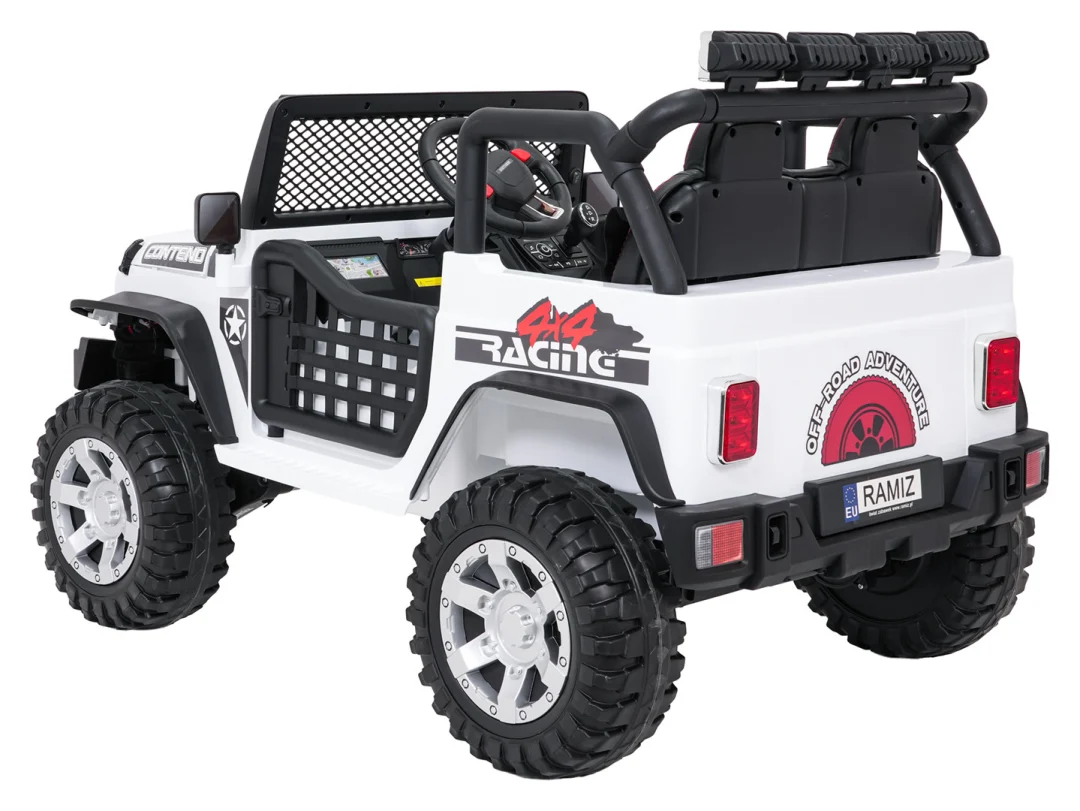Jeep BEAST 4x4 bijeli auto na akumulator_7