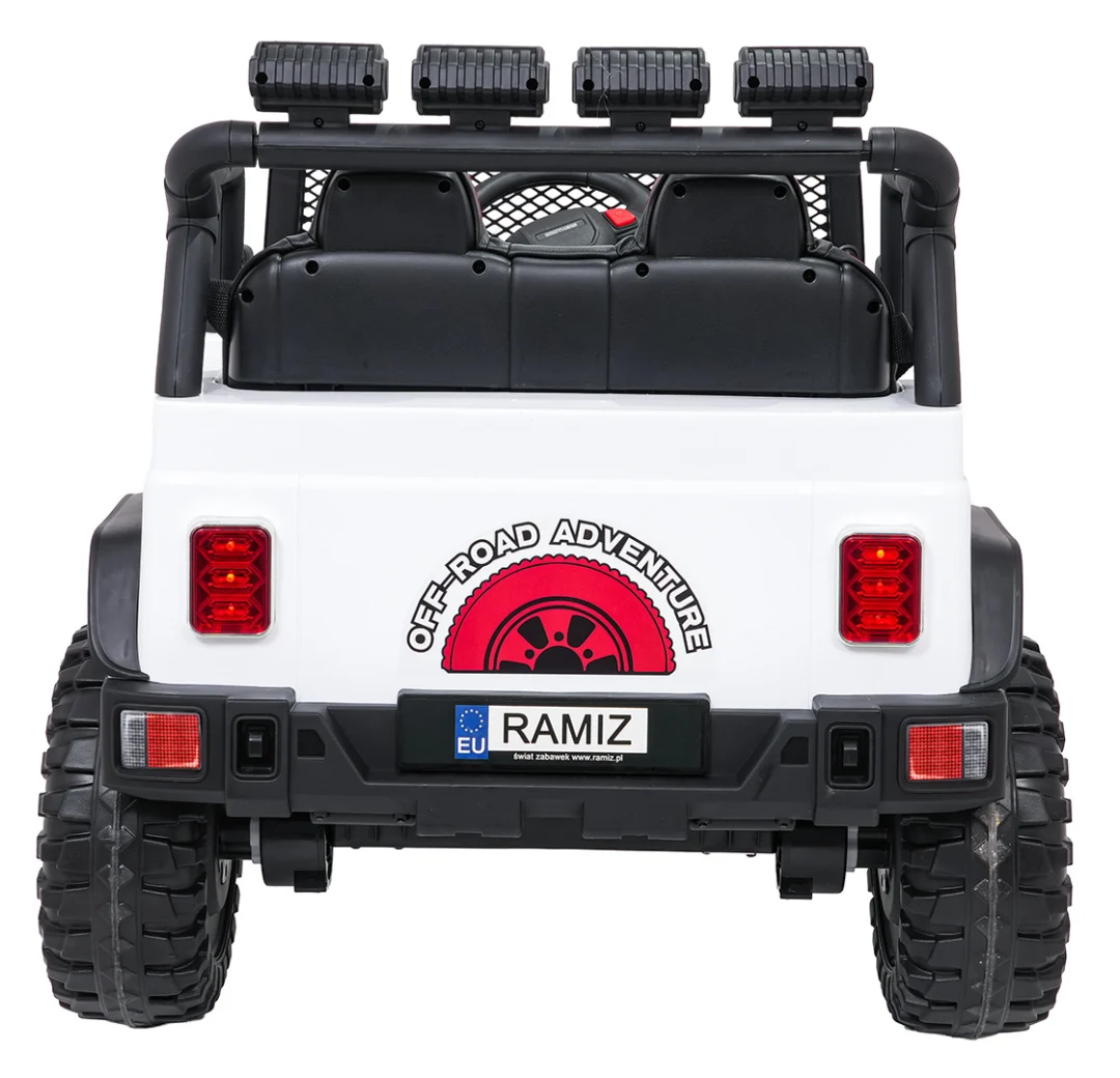 Jeep BEAST 4x4 bijeli auto na akumulator_8