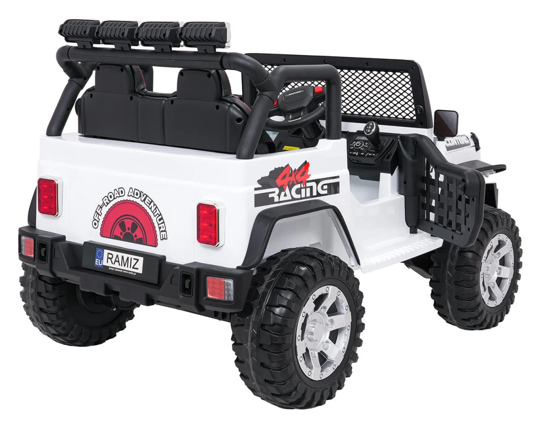 Jeep BEAST 4x4 bijeli auto na akumulator_9