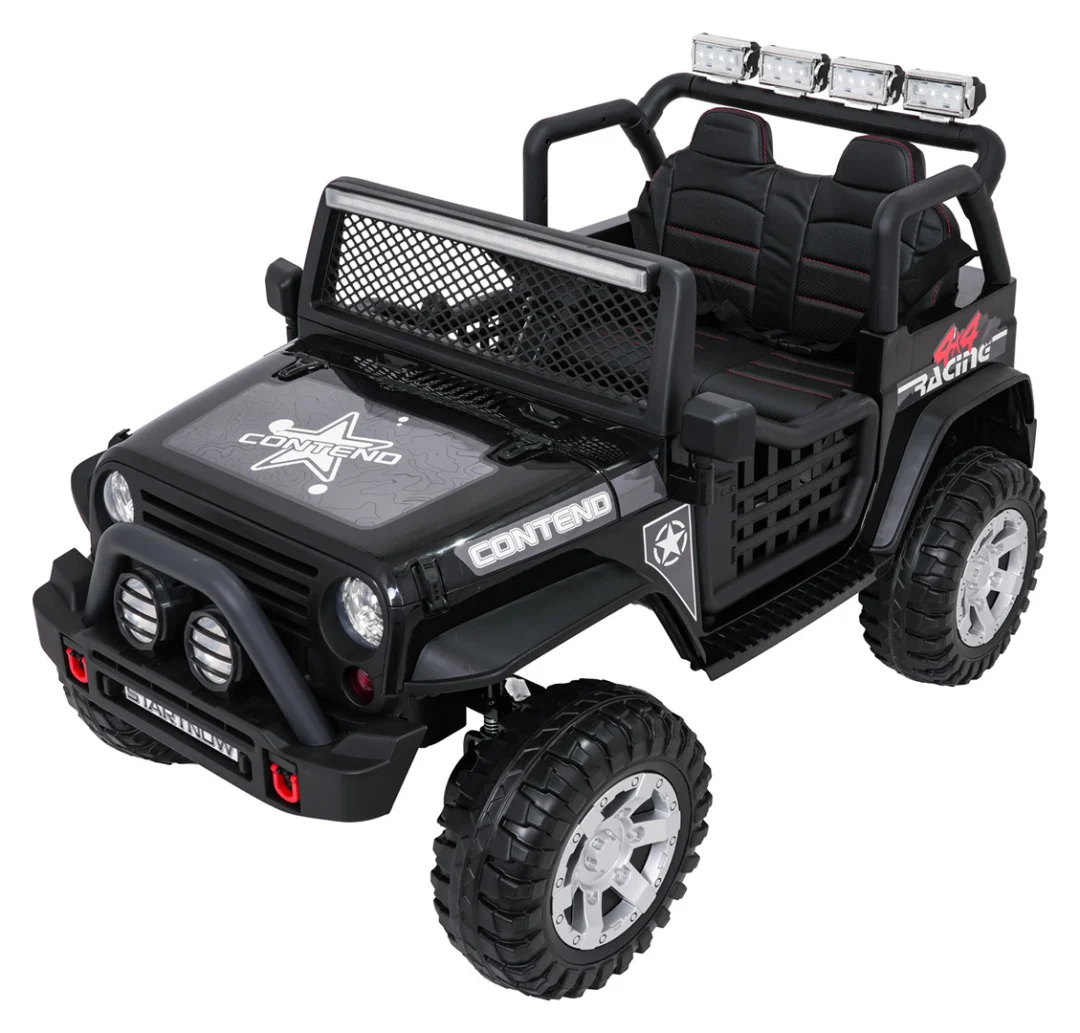 Jeep BEAST 4x4 crni auto na akumulator_13